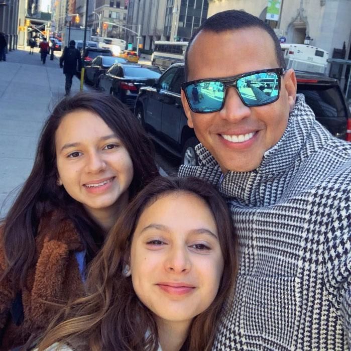 Alex Rodriguez daughters