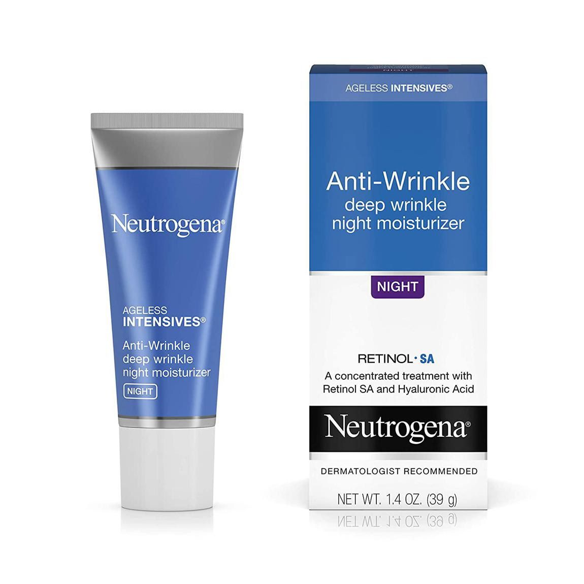 Neutrogena Ageless Intensives Hyaluronic Acid Wrinkle Cream Hyaluronic