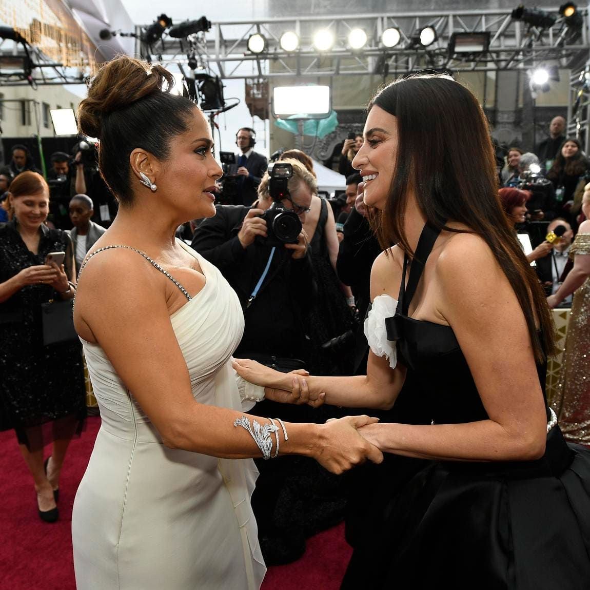 Salma Hayek y Penélope Cruz