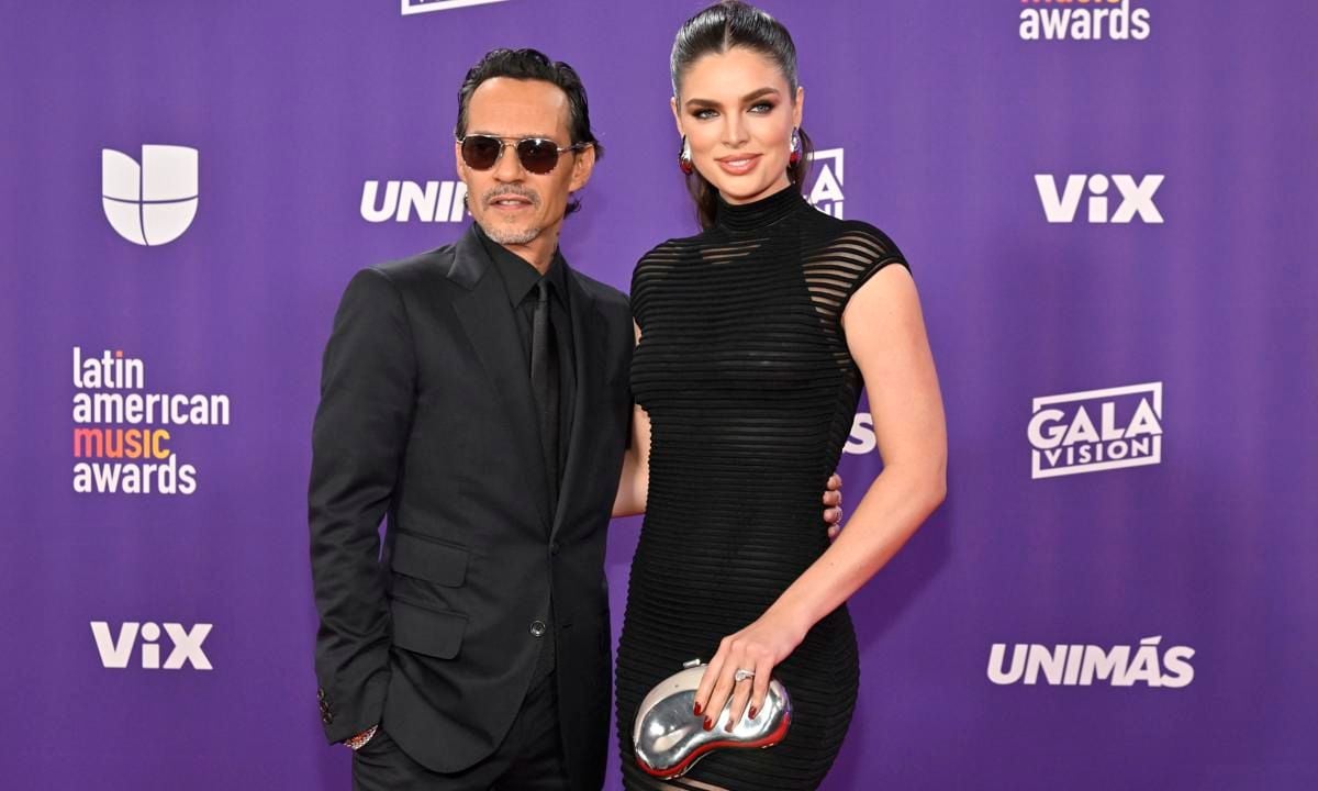 Marc Anthony y Nadia Ferreira