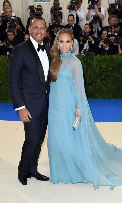 Jennifer Lopez and Alex Rodriguez met gala committee