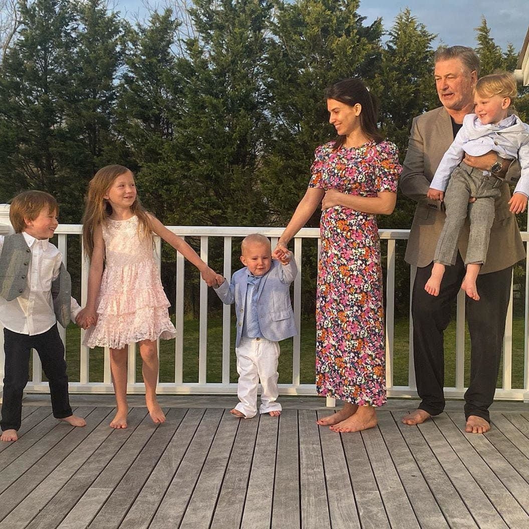 Hilaria Baldwin Easter party photos