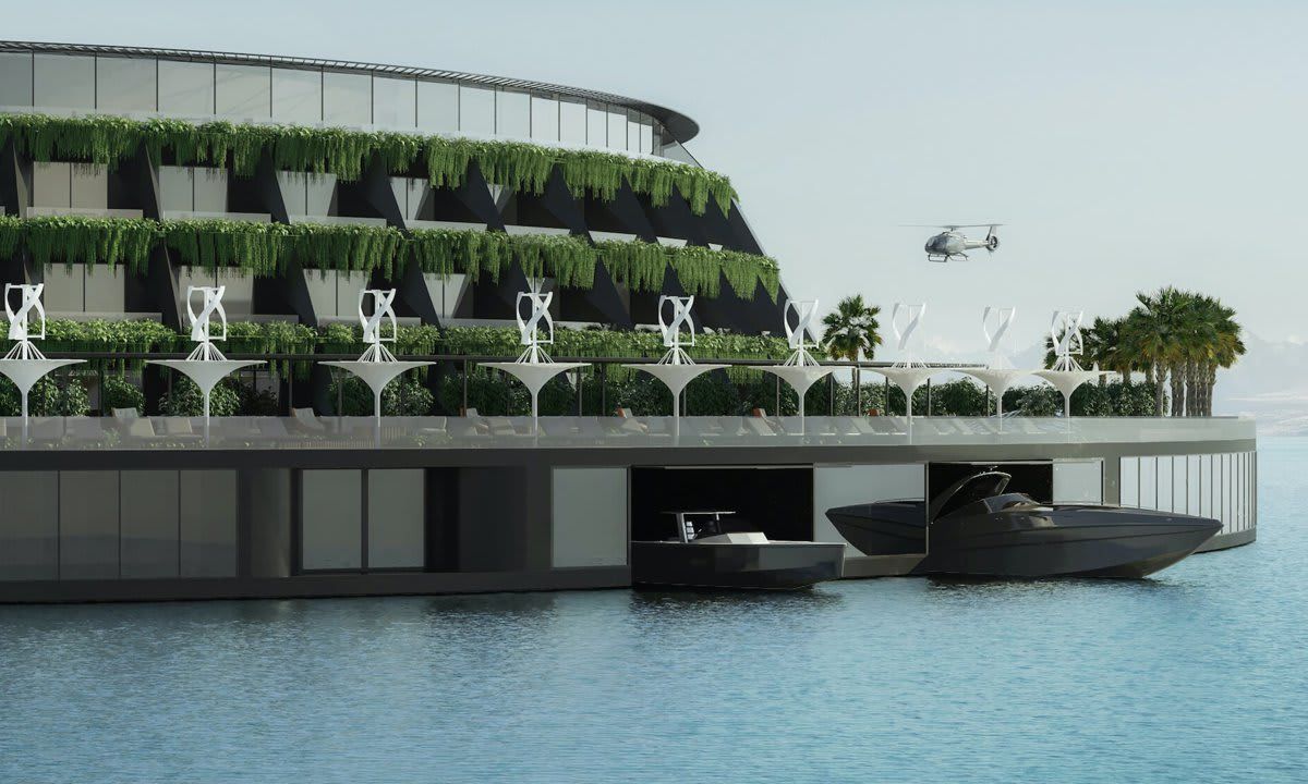 Eco Floating hotel