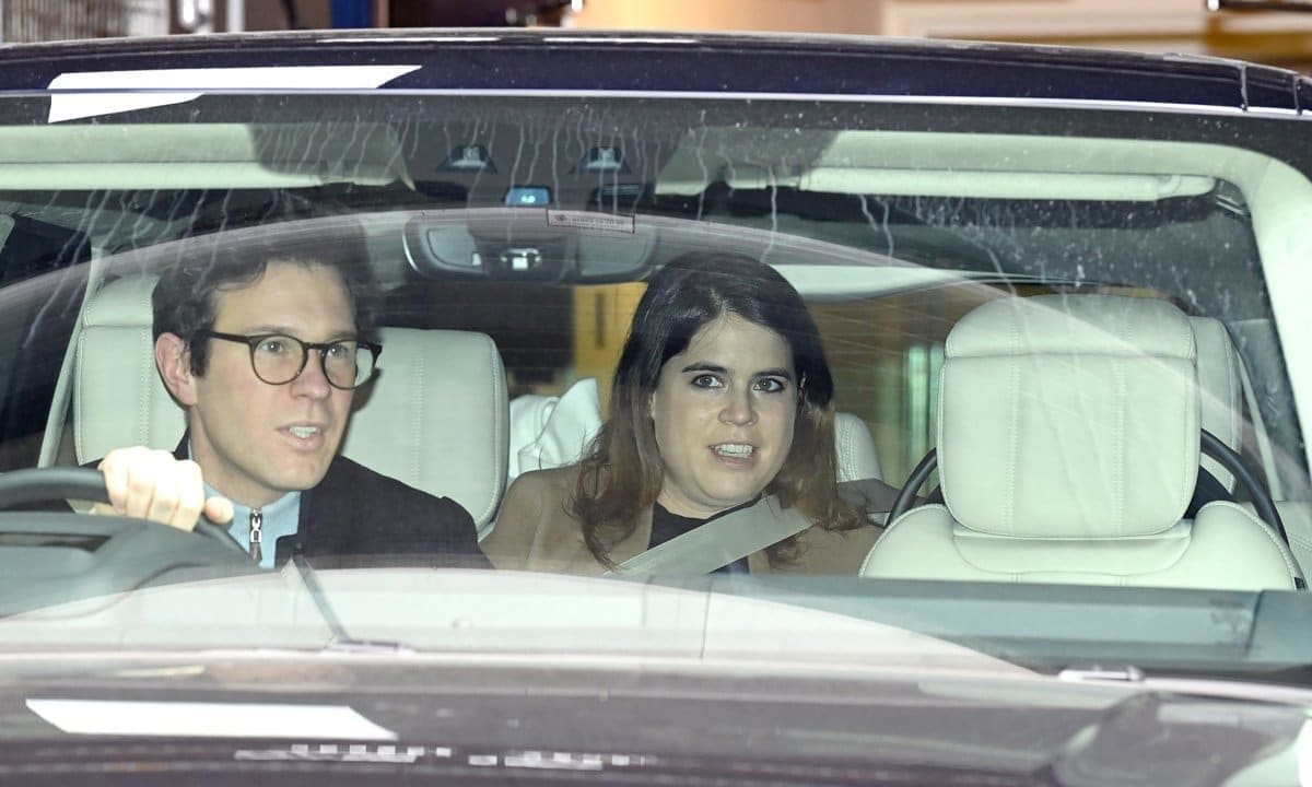 Eugenie and Jack left the hospital with their baby boy on Feb. 12