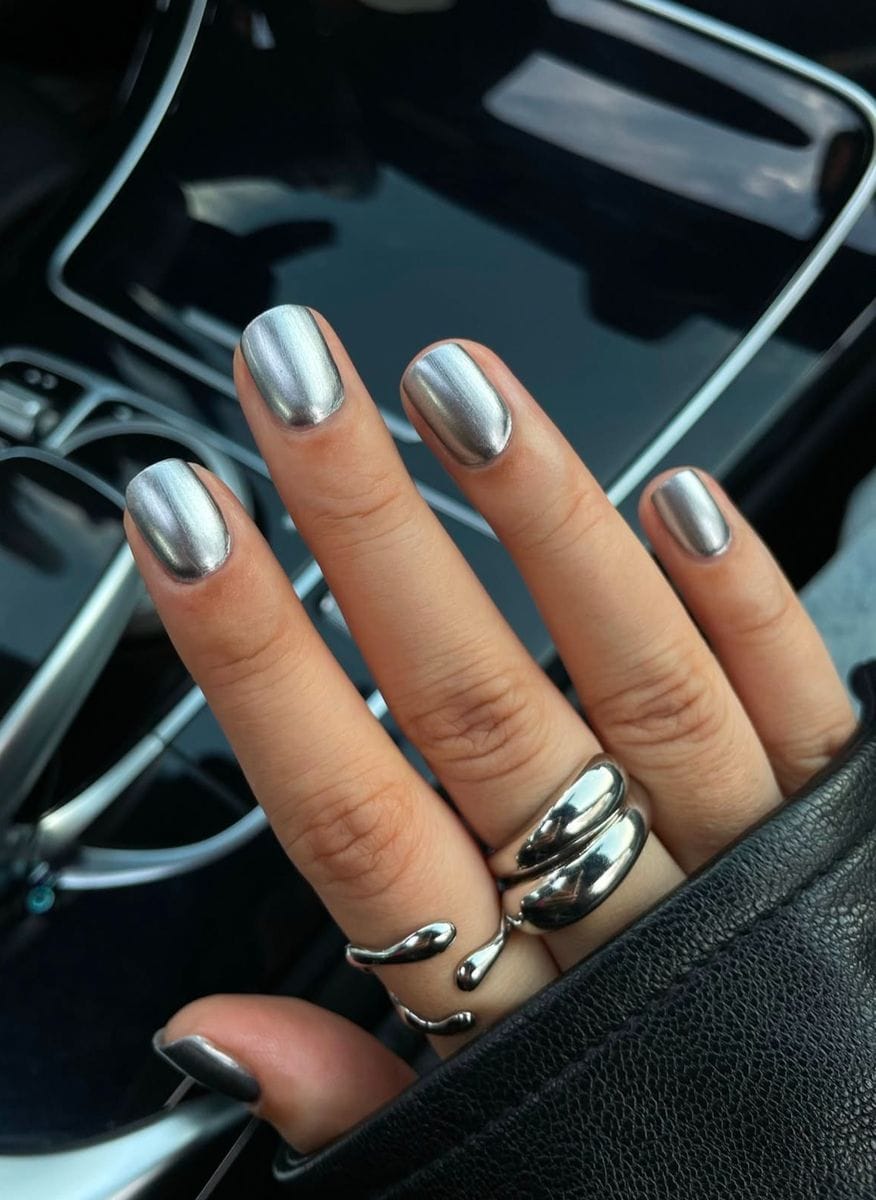 Metallic nails