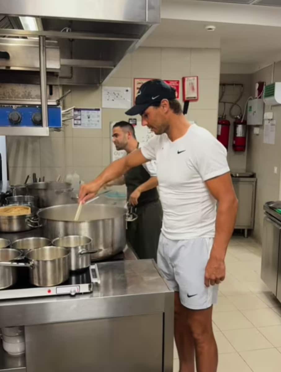 Rafa Nadal cooks for Mery Perelló in a romantic Greek escapade ahead of the Olympics