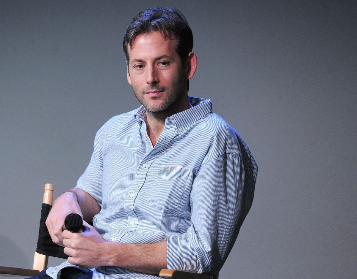   Director Jeff Baena speaks during the "Meet The Filmmakers" series at Apple Store Soho on July 30, 2014 in New York City.  (Photo by J. Countess/Getty Images)