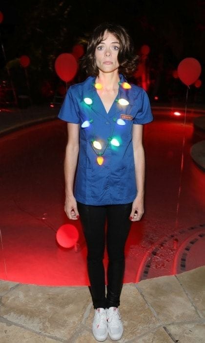 The strangest costume award goes to Jaime King! The 38-year-old talent channeled Winona Ryder's character Joyce from the Netflix series <i>Stranger Things</i> on the same day that the second season was released. This is the second <i>Stranger Things</i> costume Jaime wore. She also dressed up as Eleven. "SPOILER ALERT!!! The upside down leads to @westworld_hbo @strangerthingstv #realclementinepennyfeather @angelasarafyan and I #fakejoyce equals MINDF$&K ," Jaime wrote on Instagram.
Photo: Jerritt Clark/Getty Images for Just Jared
