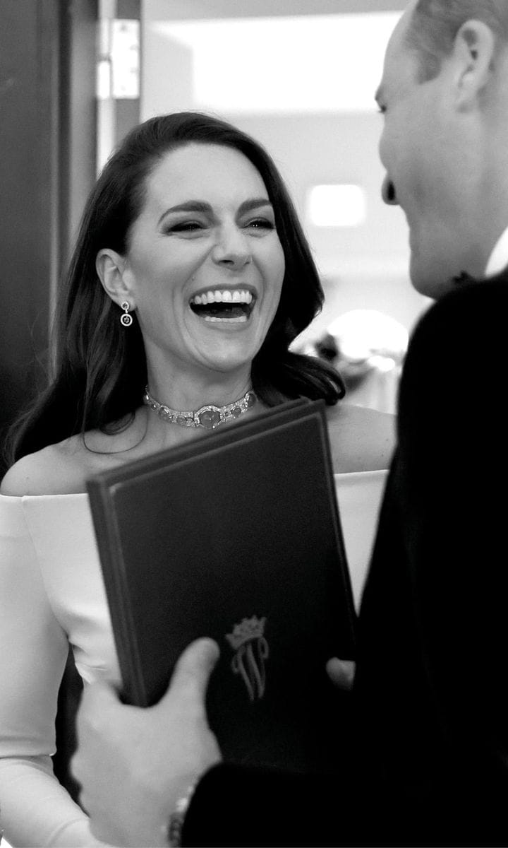 Behind the scenes photos of the royal couple were shared days after the awards ceremony