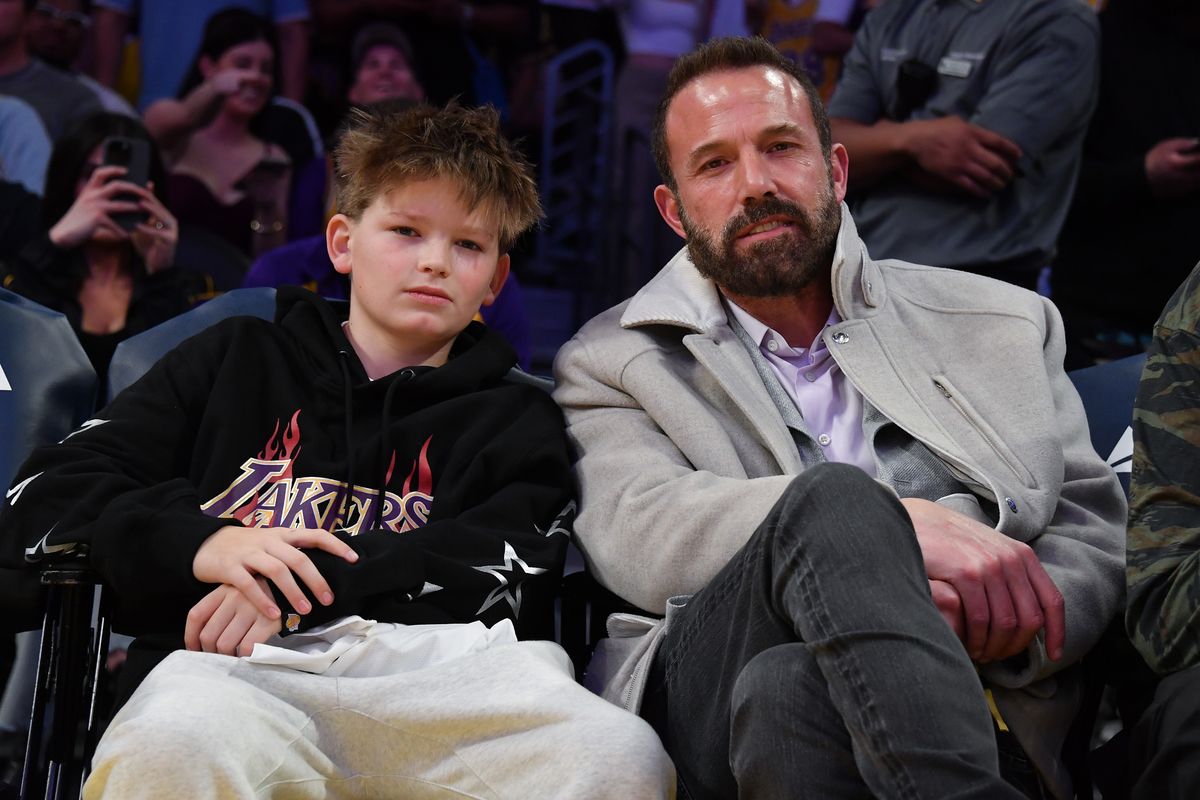 Affleck and his son Samuel are fans of Nike sneakers, often photographed wearing rare pairs in their everyday life