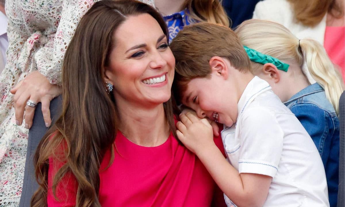 The Duchess of Cambridge said Prince Louis is such a big boy now