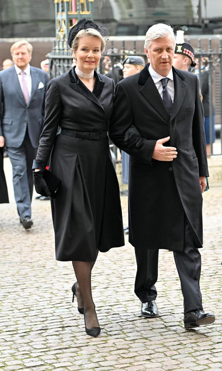 Queen Mathilde and King Philippe of Belgium