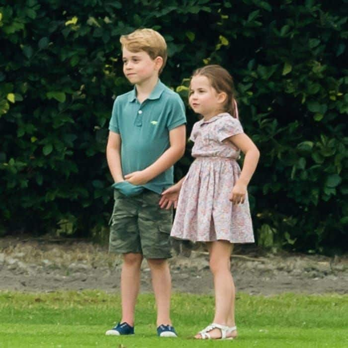 Prince George, Princess Charlotte's first day of school photos