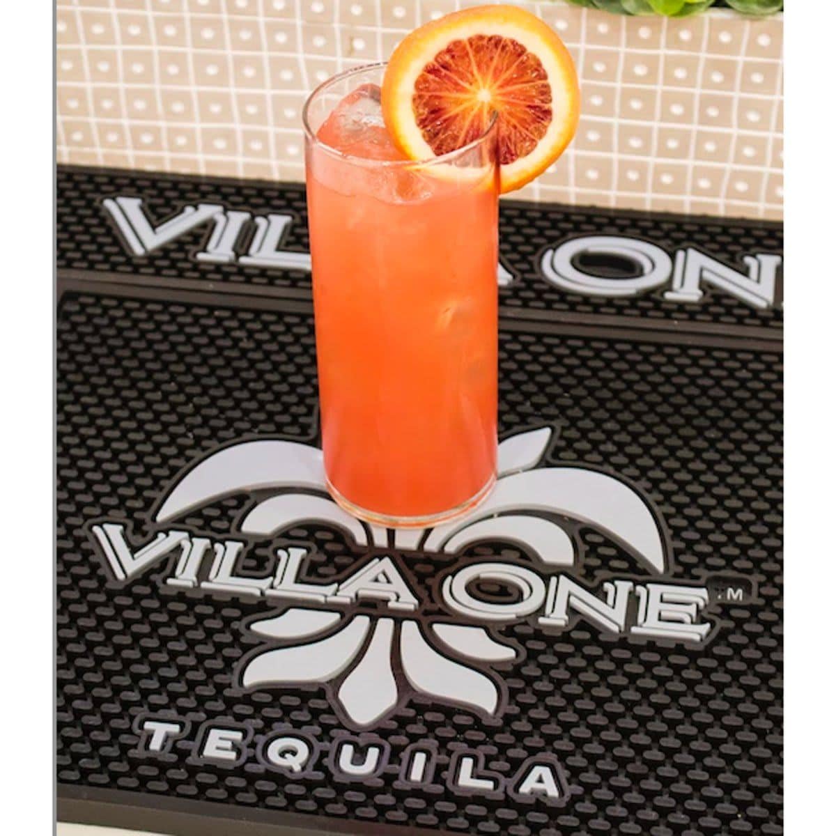 Villa One Blood Orange Cocktail