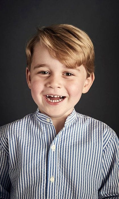 <B>JULY</B>
HAPPY BIRTHDAY, PRINCE GEORGE!
The palace released this oh-so-cute photo of a grinning, gap-toothed Prince George as he turned four. "He is such a happy boy," said photographer Chris Jackson.
Photo: Getty Images