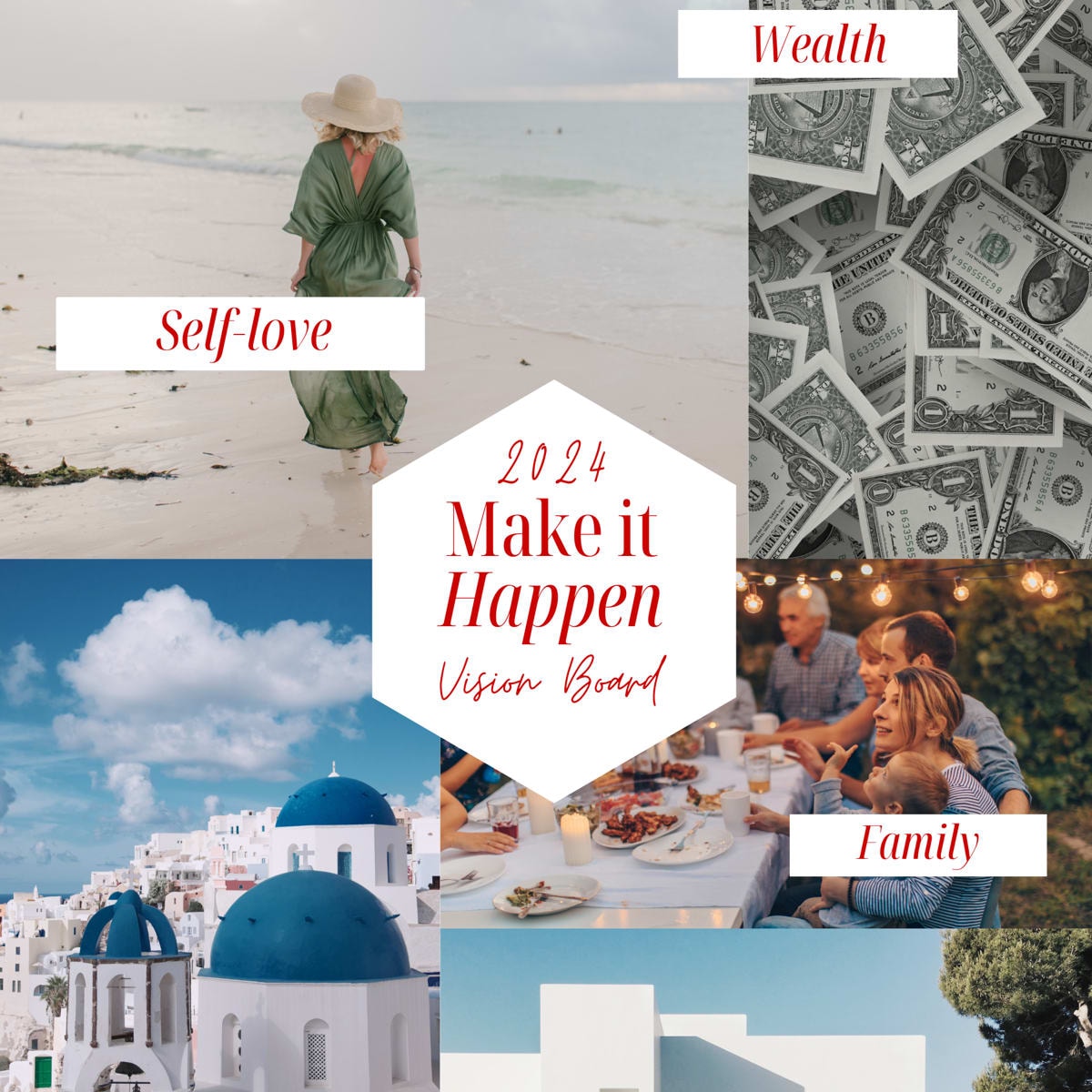 How to create an effective vision board for 2024