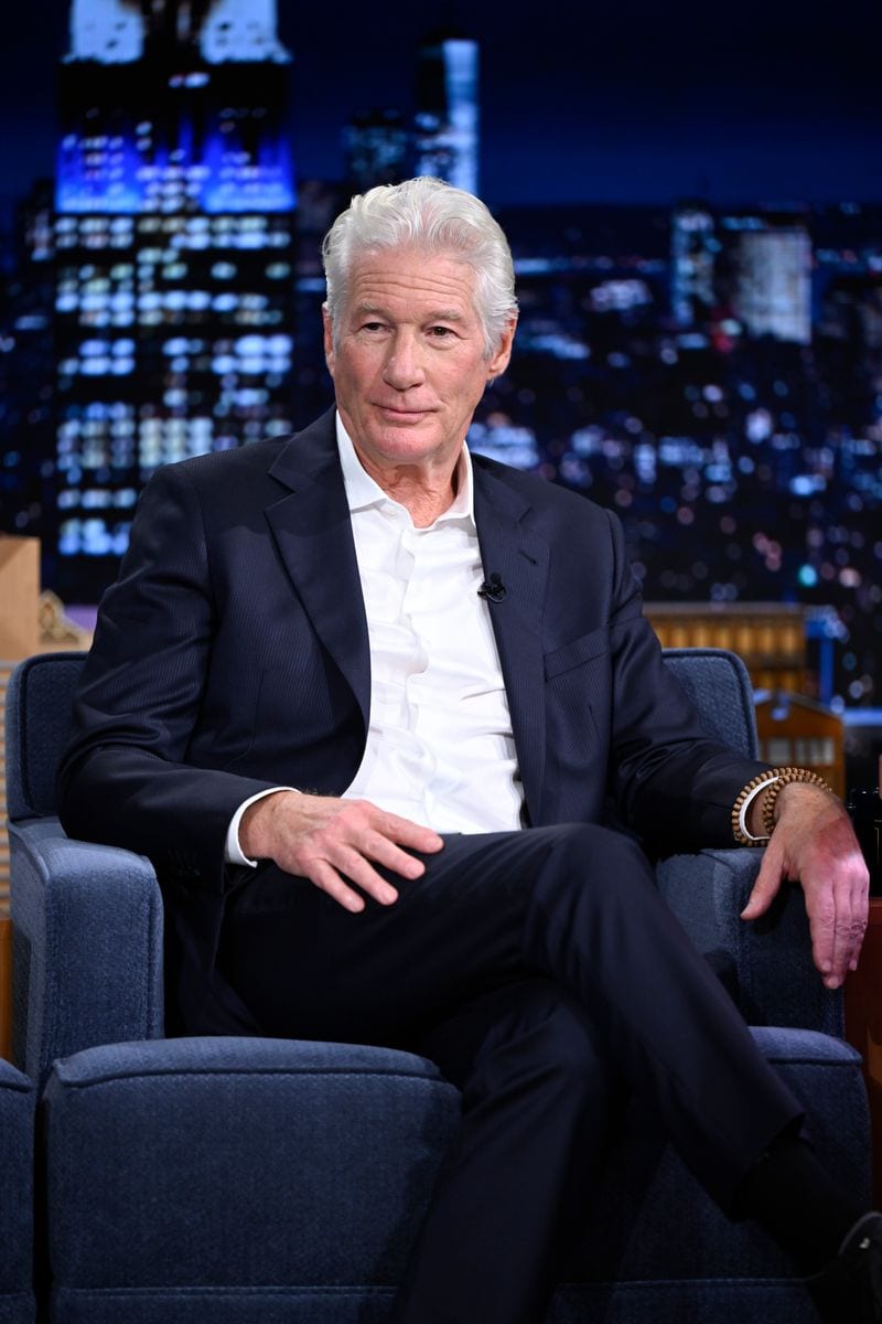 Richard Gere at The Tonight Show Starring Jimmy Fallon