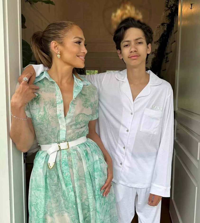 Jennifer Lopez and Max