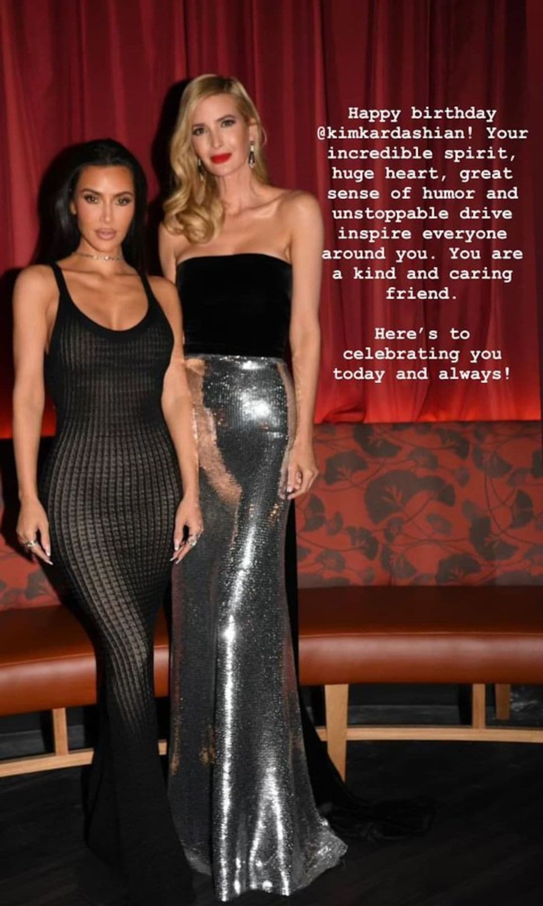 Ivanka Trump posts sweet message for Kim Kardashian’s Birthday 