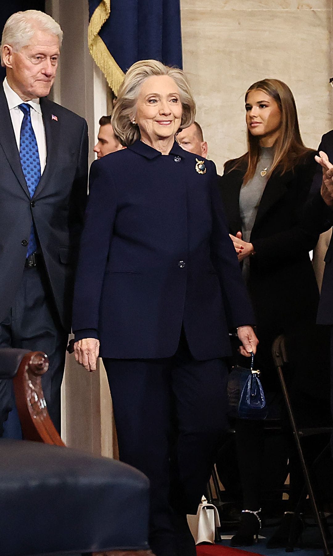 Inauguration day fashion: Hilary Clinton