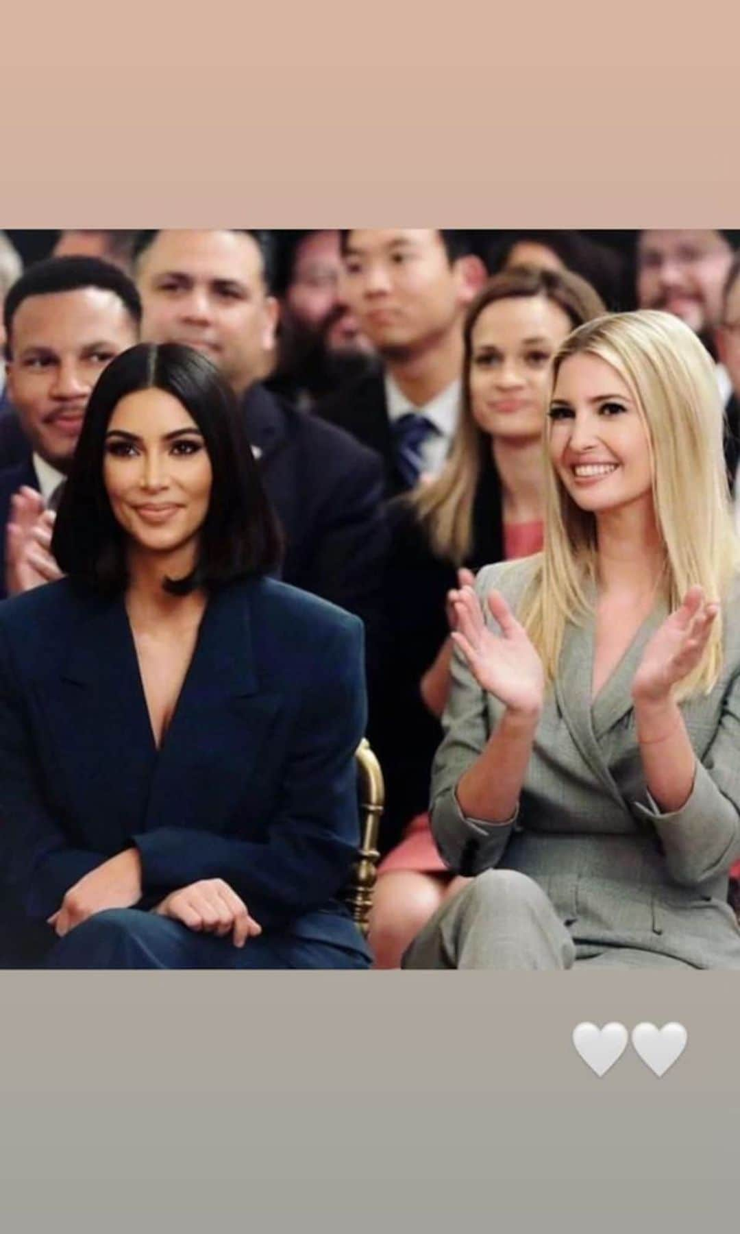 Kim Kardashian and Ivanka Trump's friendship