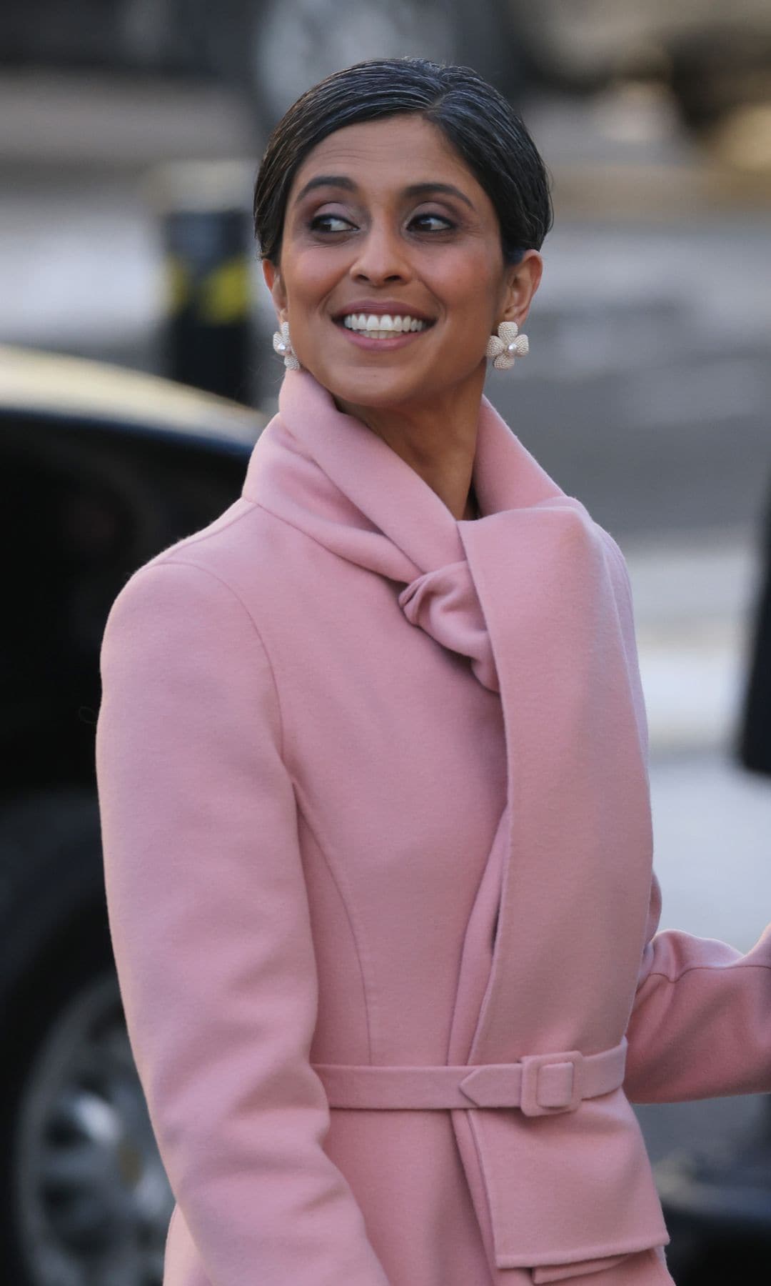 Usha Vance stuns in pink coat at Trump's inauguration: The special meaning behind her look