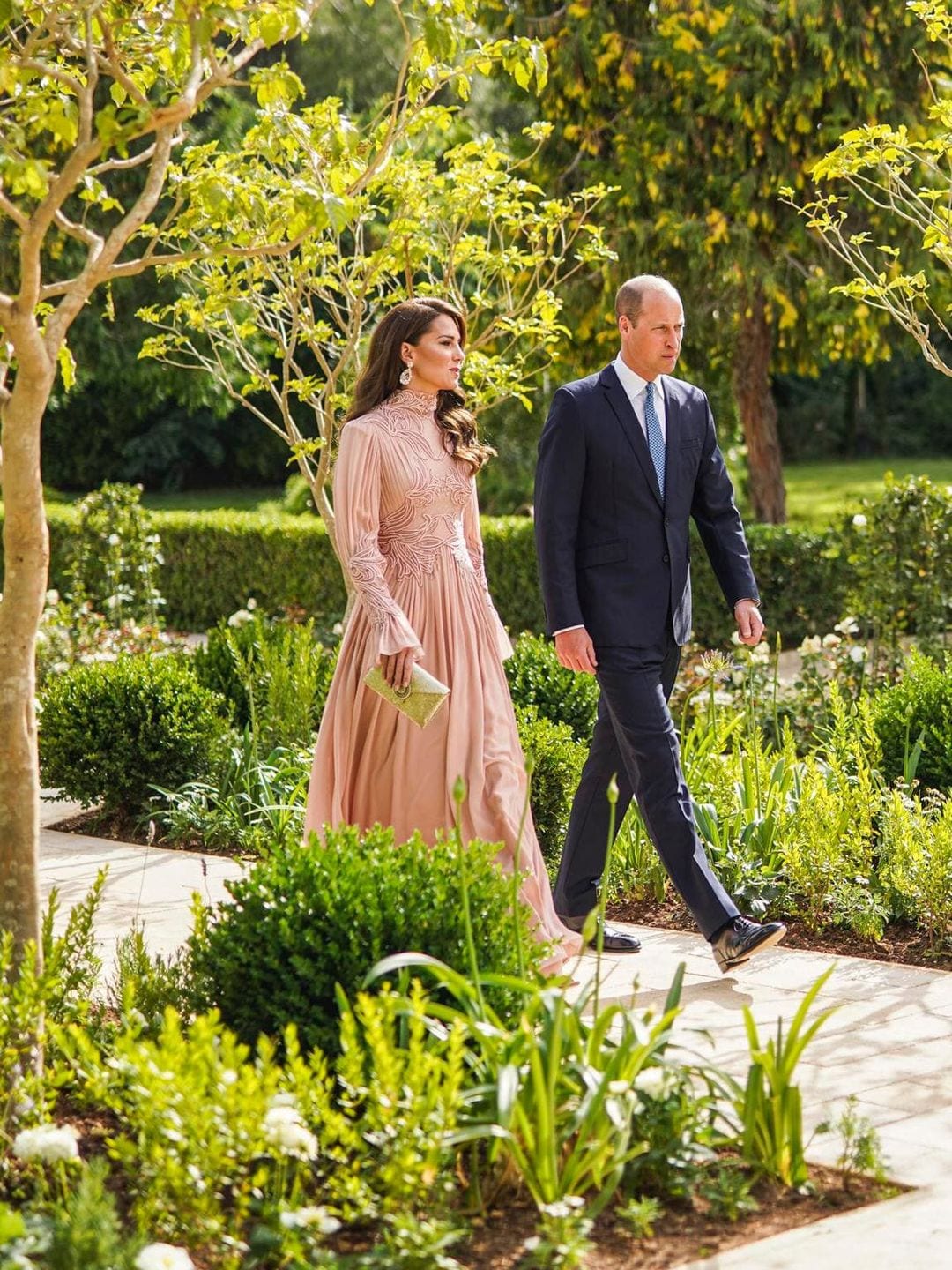 The Princess of Wales also wore an Elie Saab design to the royal wedding on June 1