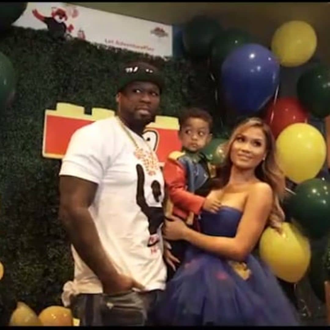 50 Cent throws son Sire a lavish Lego party for his 3rd birthday