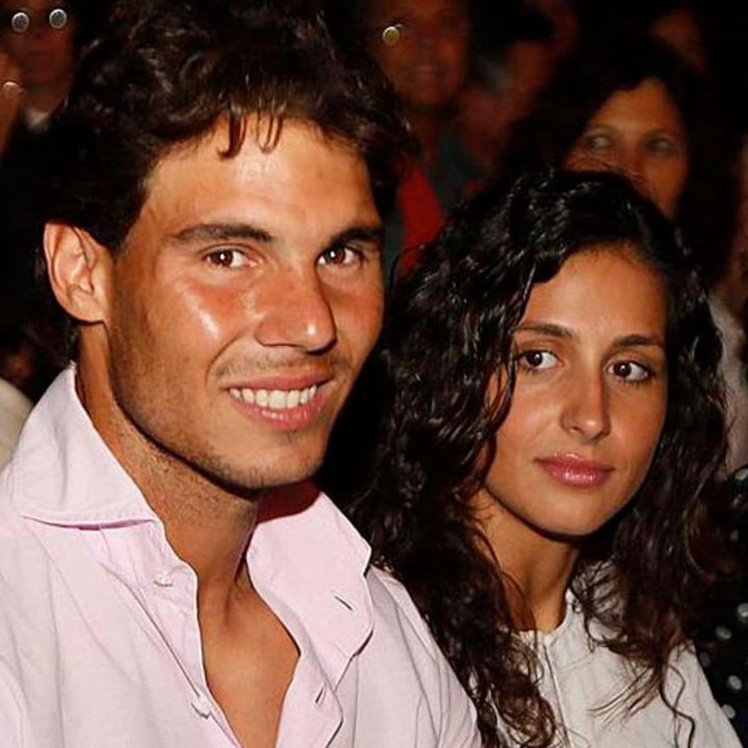 Rafa Nadal, Mery Perelló, and their son get ready to move to their new home