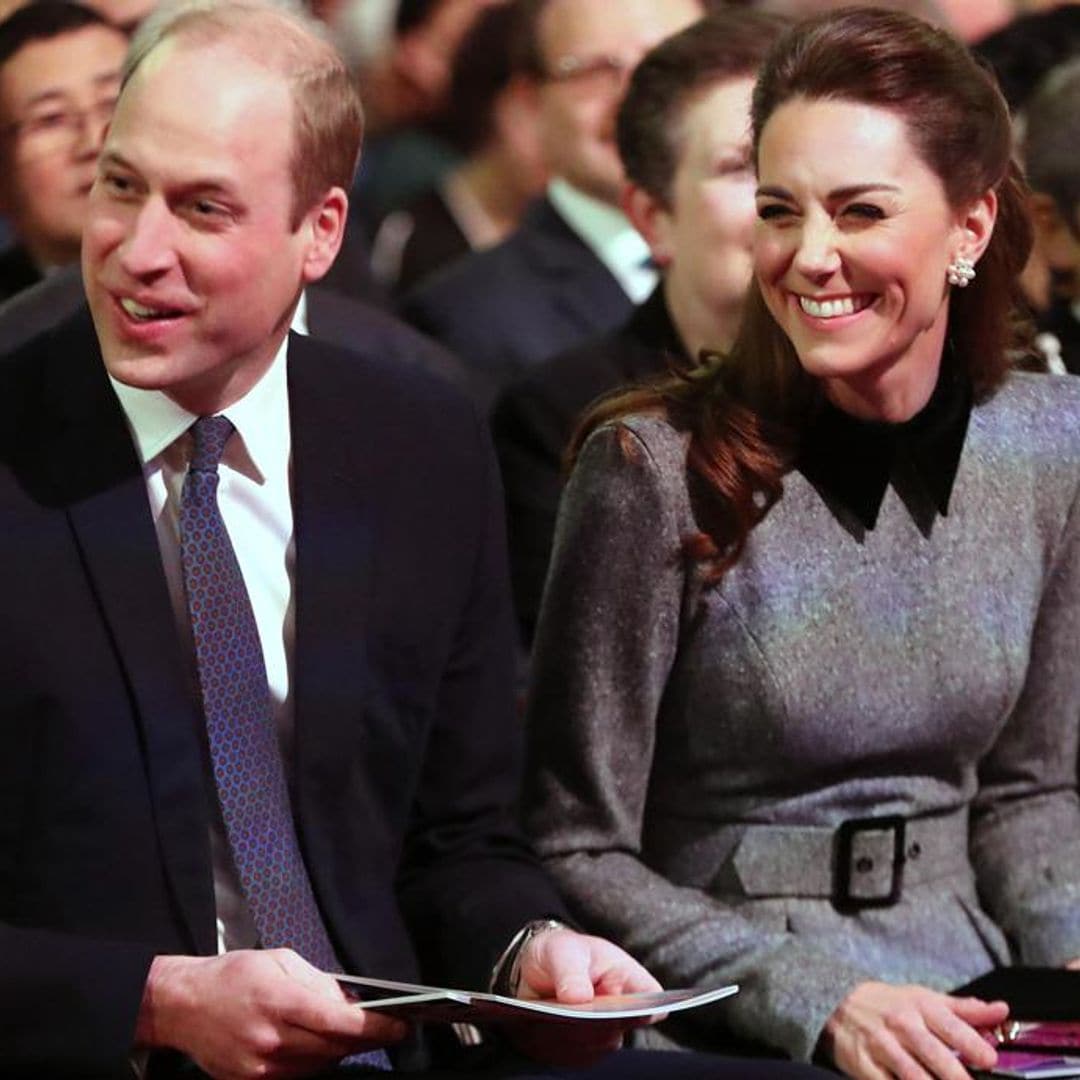 Prince William honors his Holocaust hero great-grandmother at service with Kate