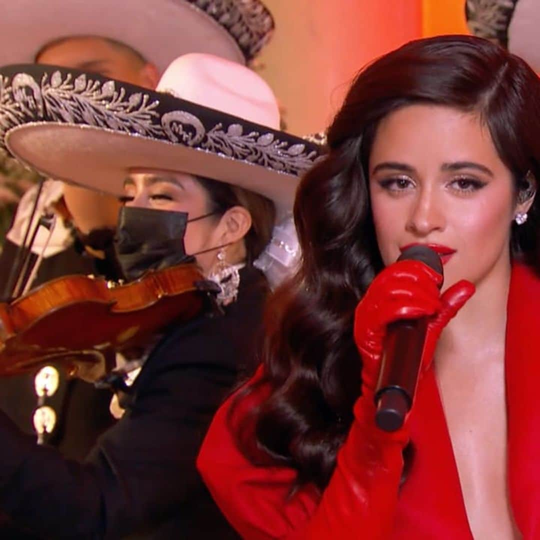 Camila Cabello performs at the White House Christmas special with Mariachi Herencia de México