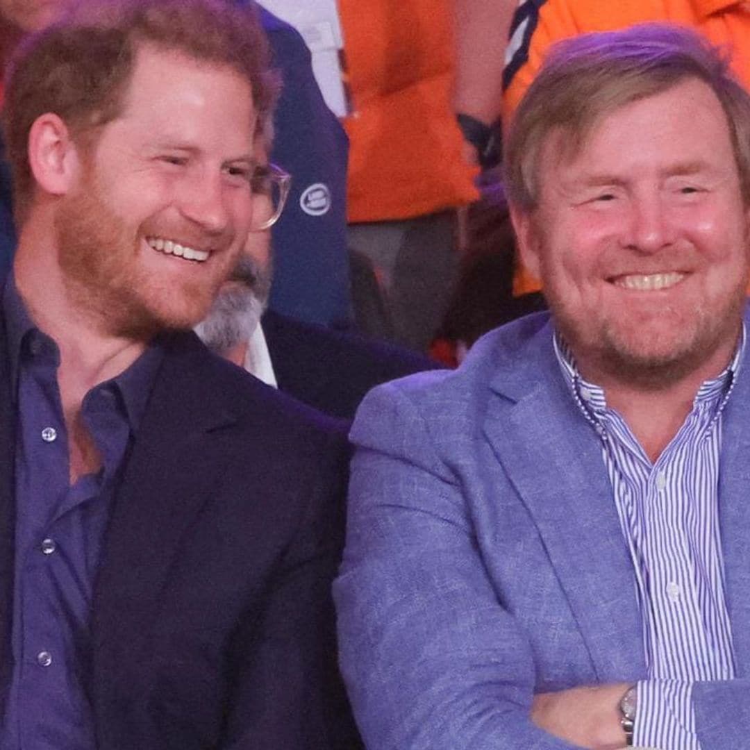 King Willem-Alexander joins Prince Harry at Invictus Games