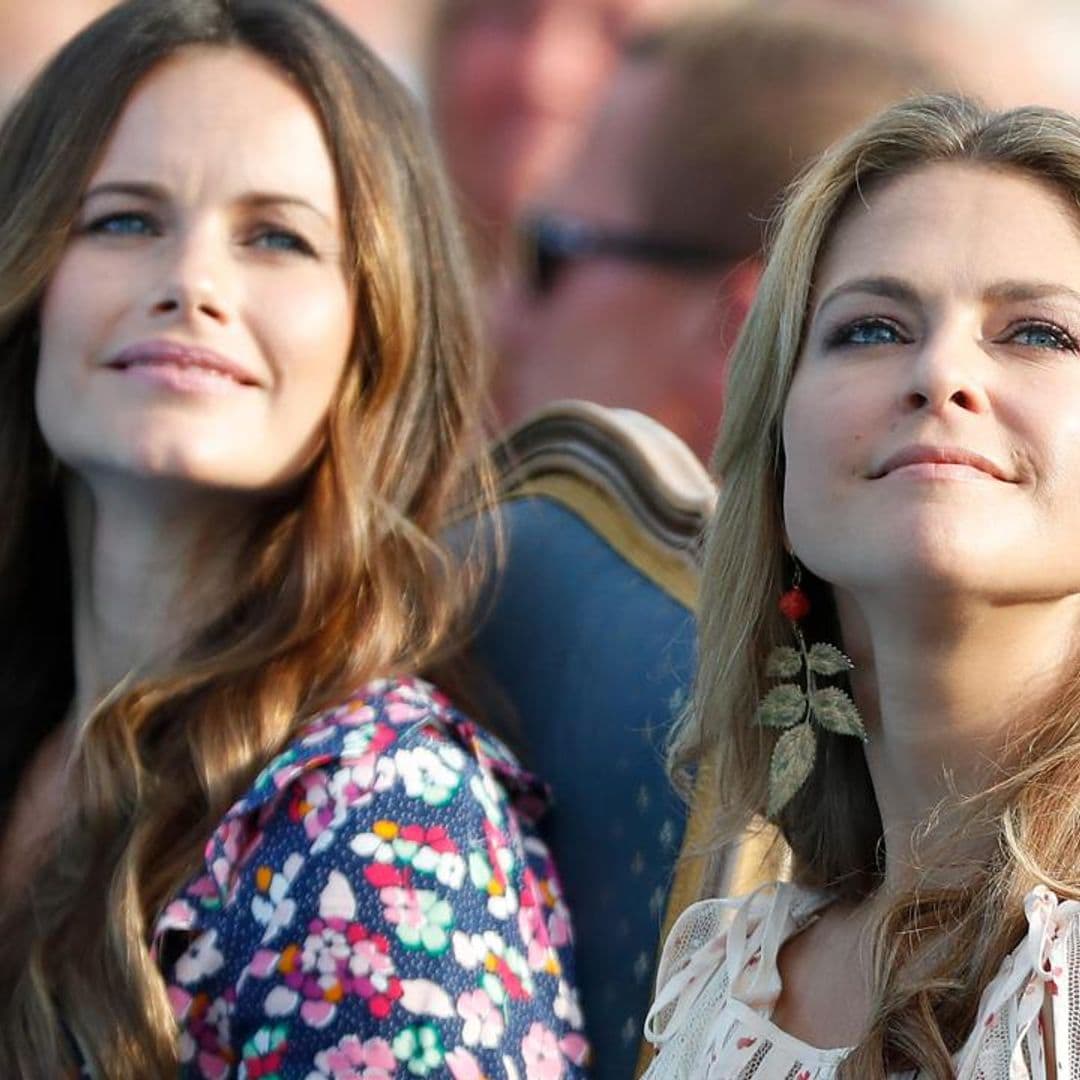 Princess Sofia and Princess Madeleine wear their wedding day tiaras in new portraits