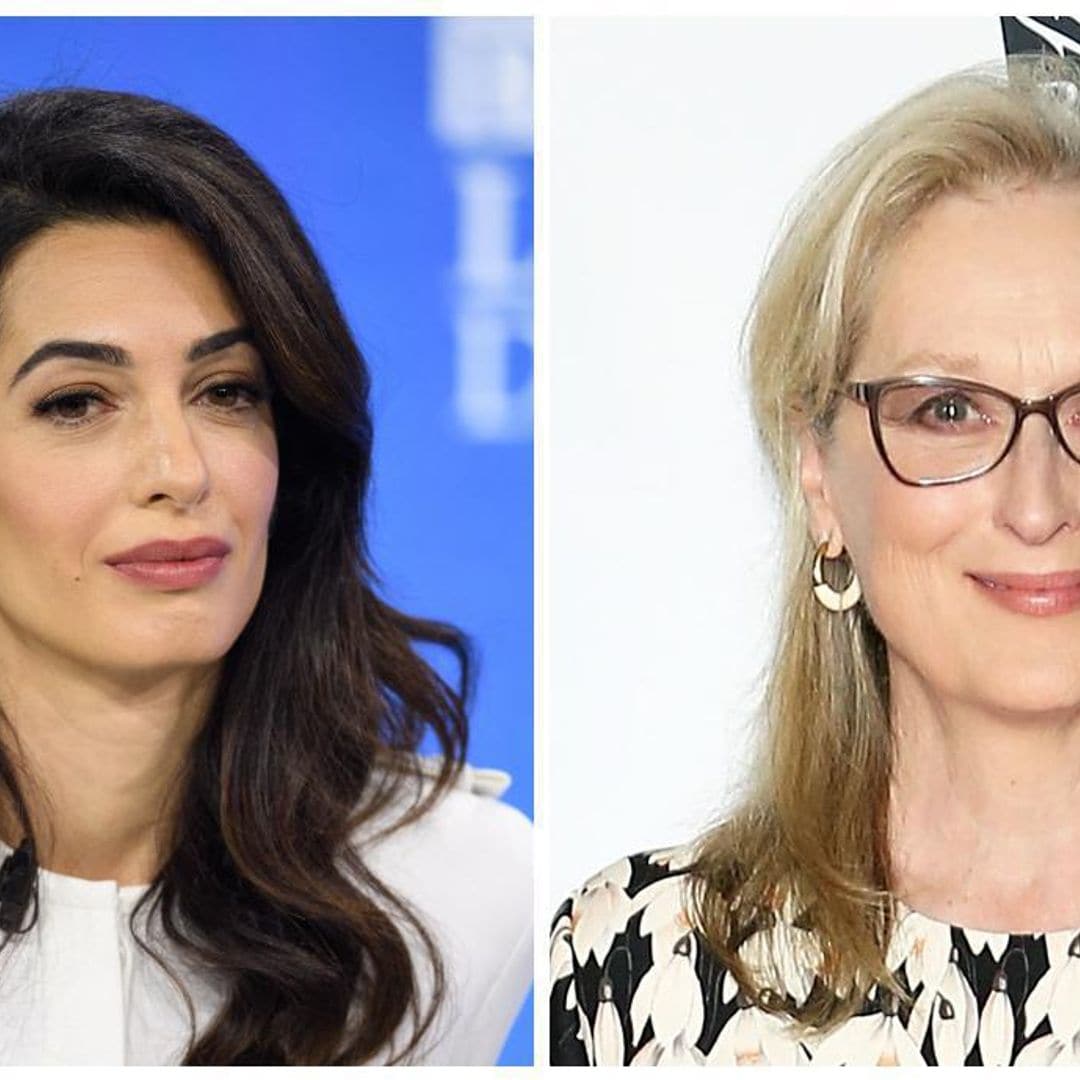 Meryl Streep is presenting Amal Clooney with Press Freedom Award