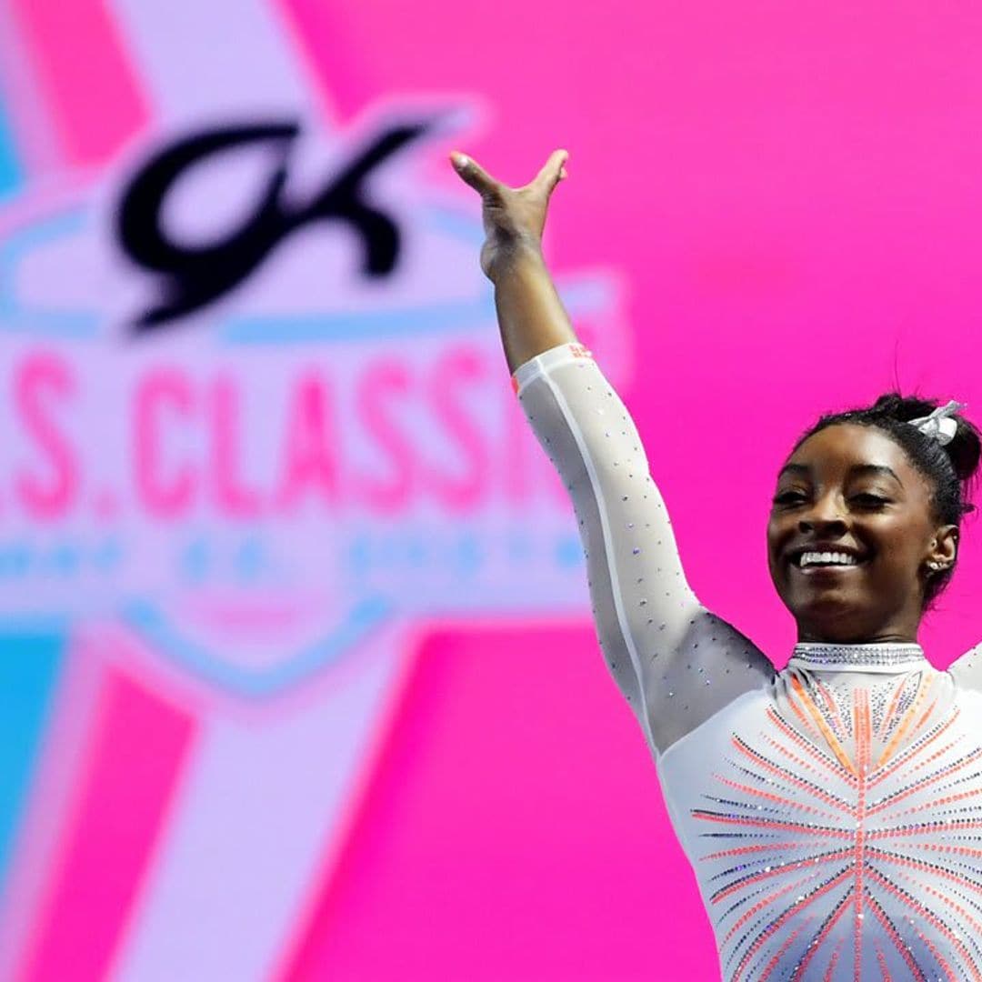 Gymnast Simone Biles proves she is the GOAT after becoming the first woman to land Yurchenko double pike