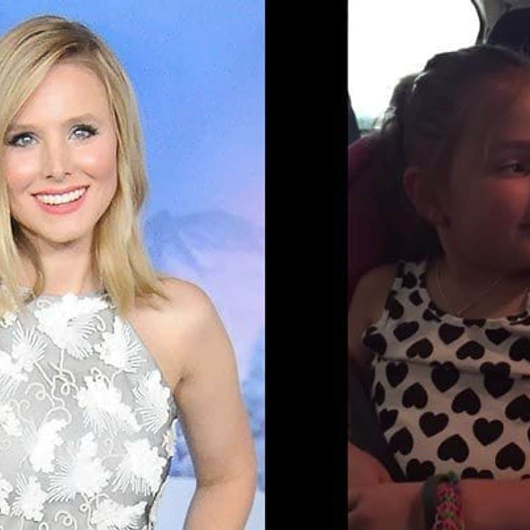 Kristen Bell leaves 'Frozen' voicemail for 6-year-old with brain tumor