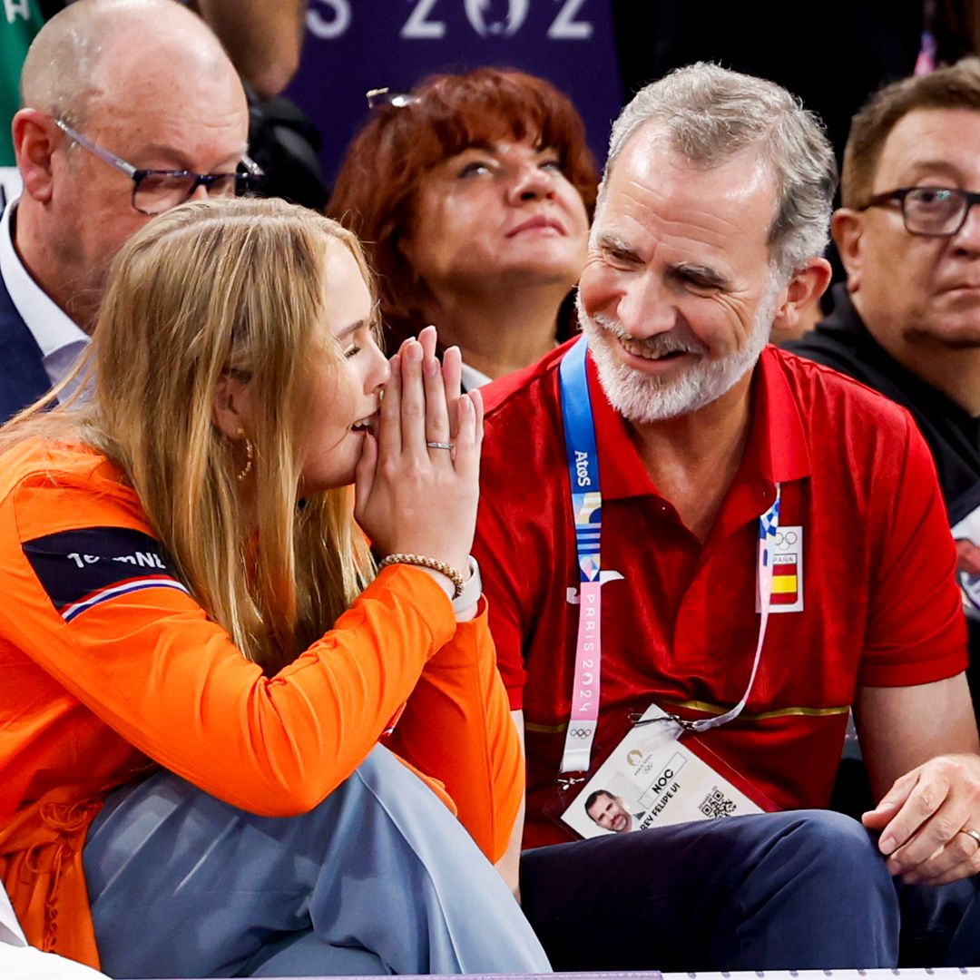 Dutch Princess watches Olympic event with Spain's King Felipe