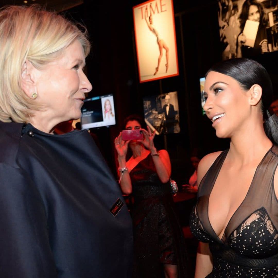 Kim Kardashian freaked out when Martha Stewart told her she loves SKIMS