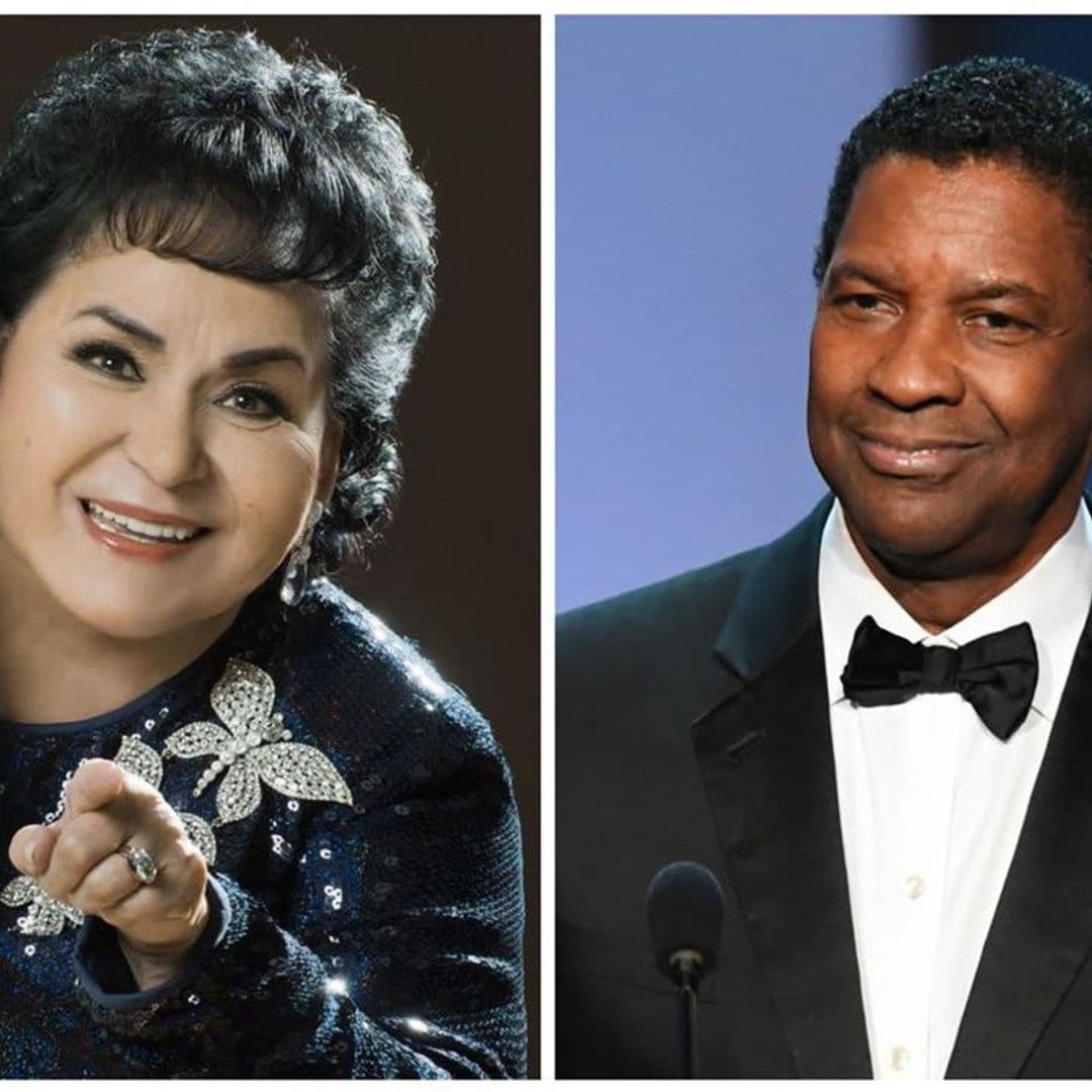 How was the relationship between Denzel Washington and Carmen Salinas?