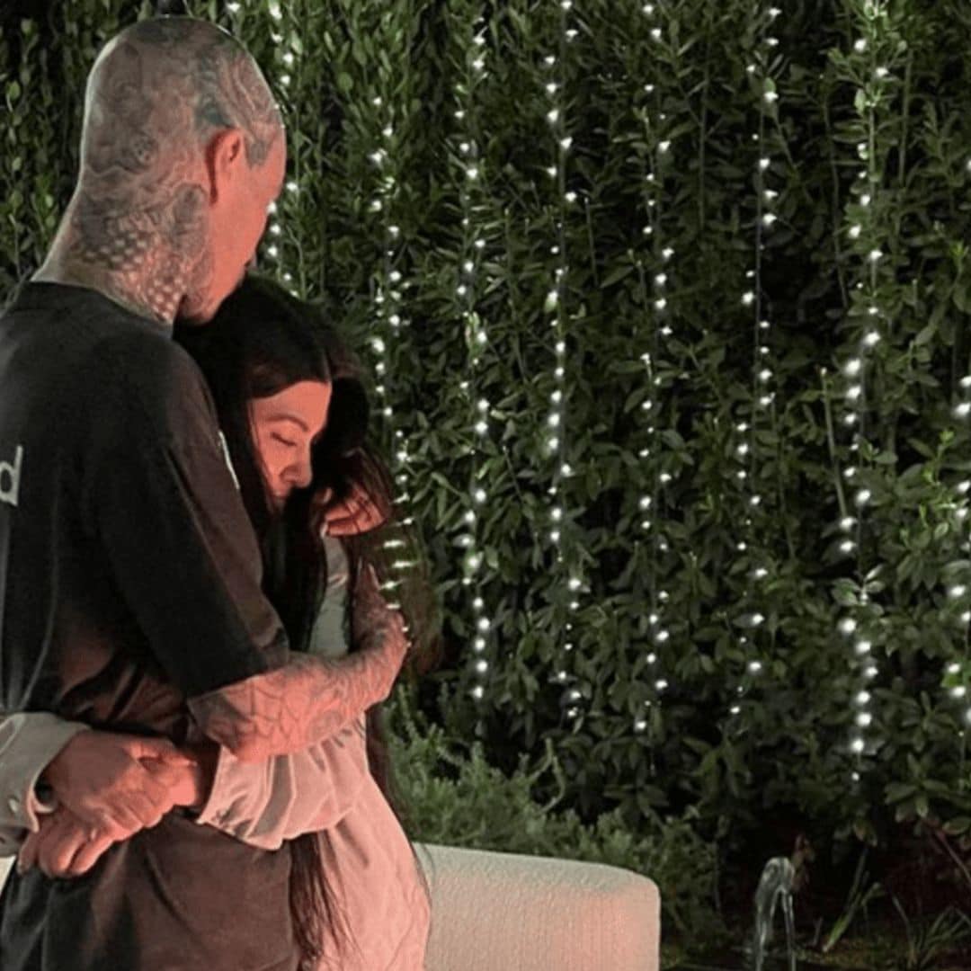 Travis Barker once again declared his love for Kourtney Kardashian