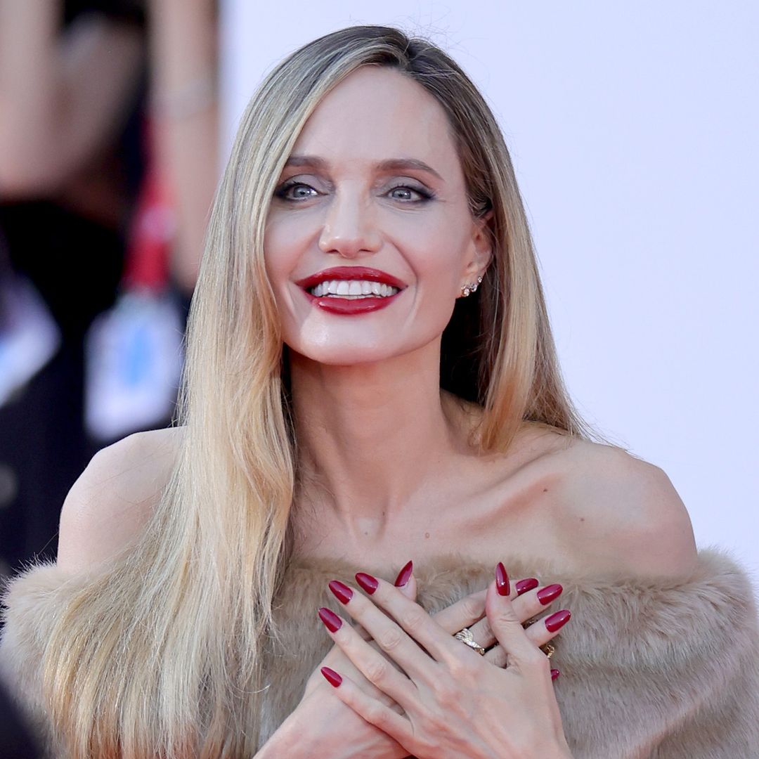 Angelina Jolie's jaw-dropping look at the red carpet premiere of 'Maria' at the Venice Film Festival