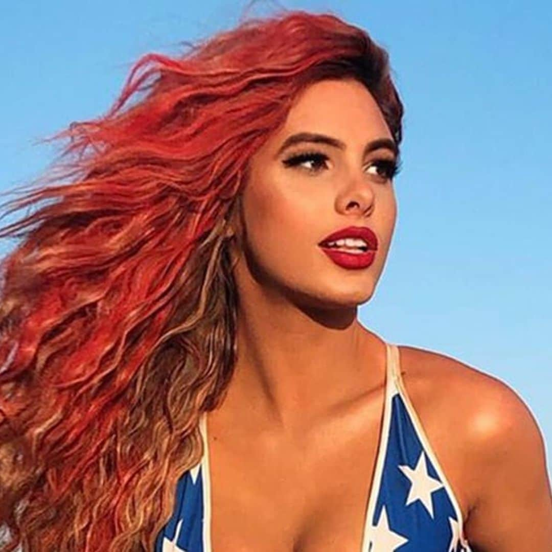 Red, white & blue: Lele Pons celebrates first Fourth of July as an American Citizen with gorgeous selfie