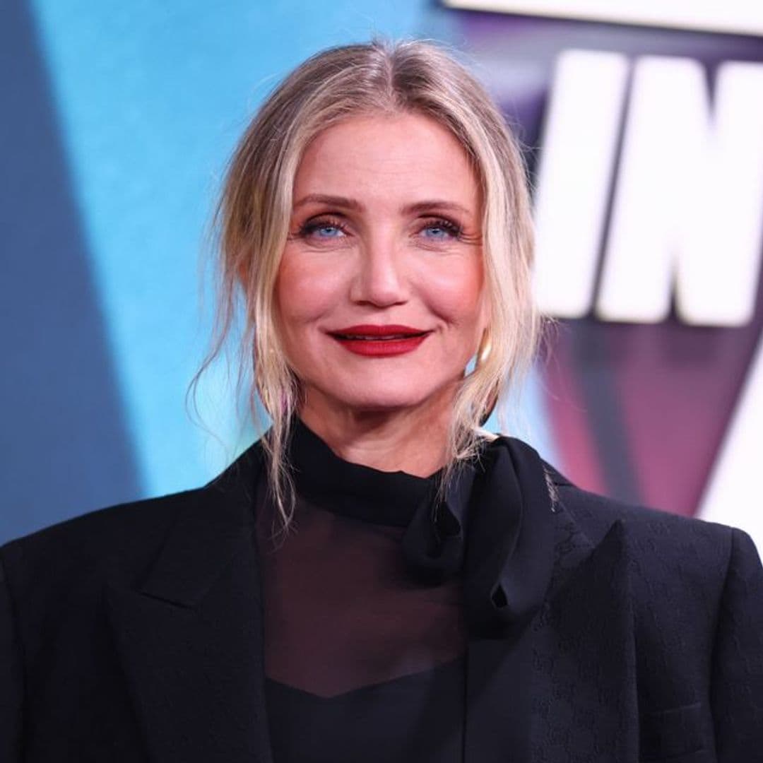 Cameron Diaz stuns at 'Back in Action' premiere with Jamie Foxx after 5-year hiatus