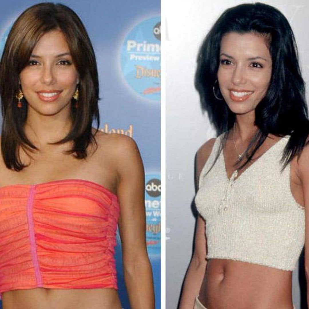 Eva Longoria reminisces on her ab-baring red carpet days