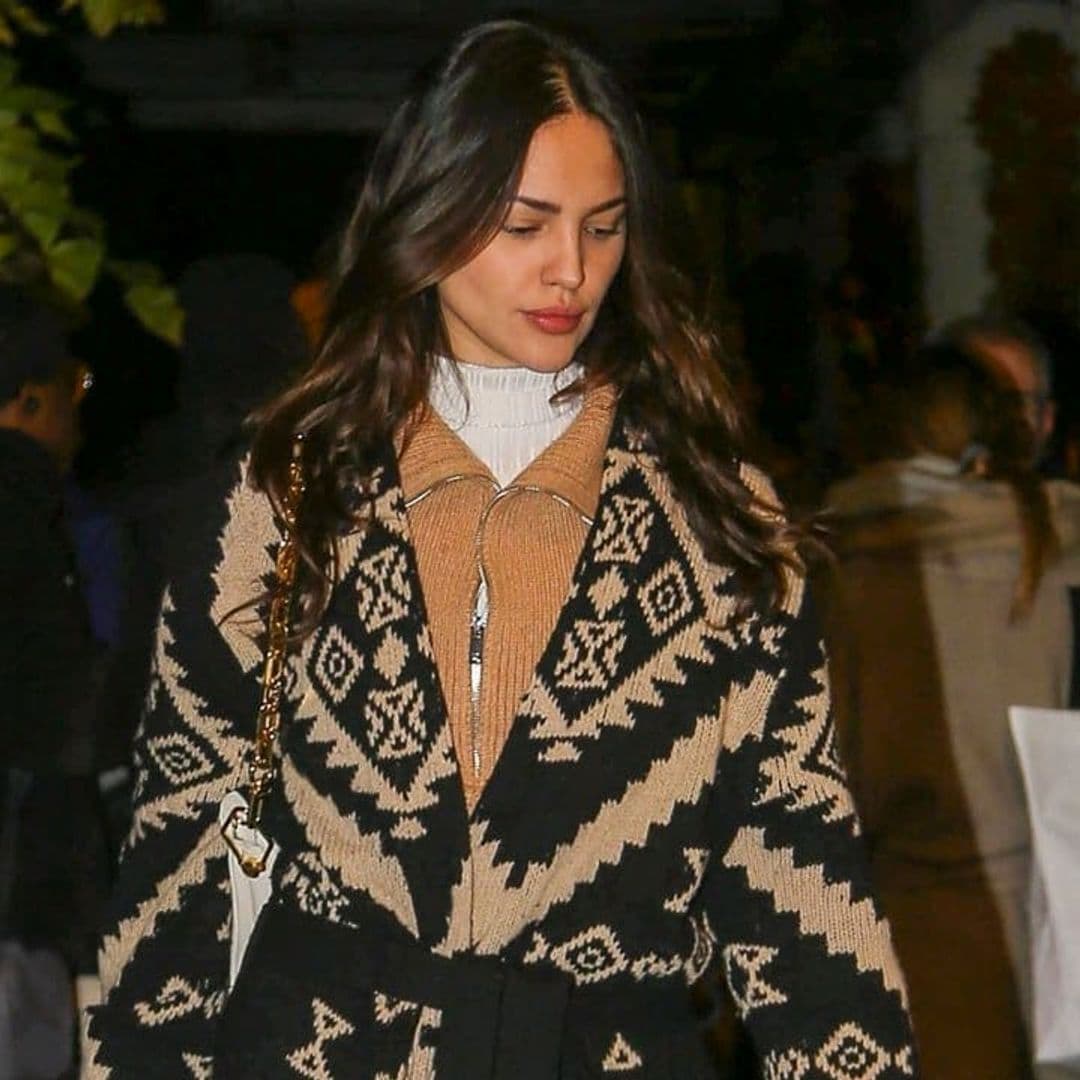 Eiza González looks naturally stunning while on a walk in New York