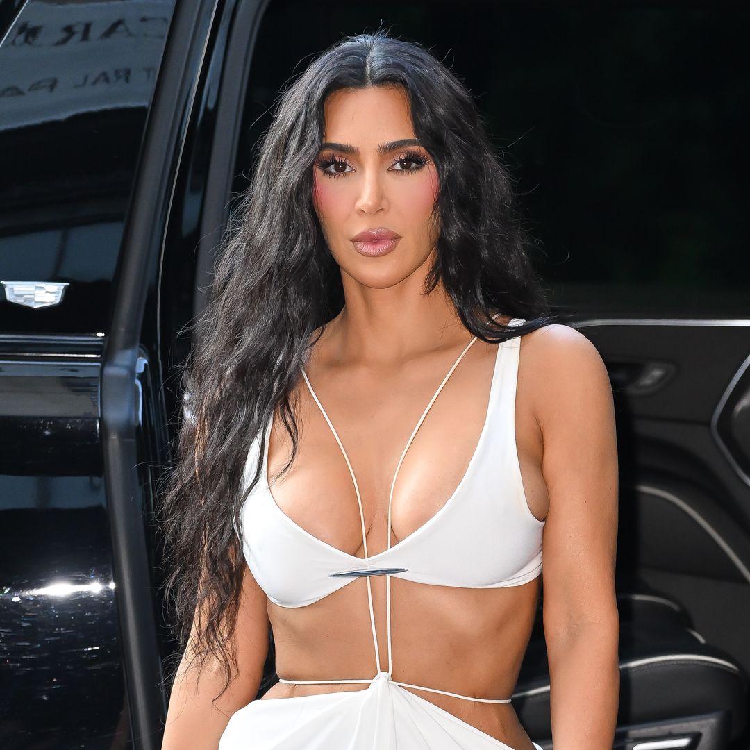 Kim Kardashian shows off her curves at the beach in string bikini: See pics