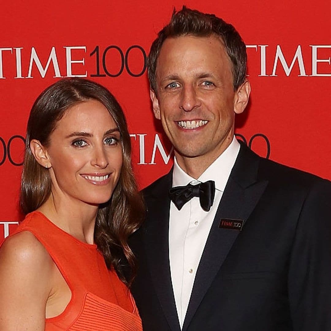 Seth Meyers and wife Alexi Ashe welcome first child — a son!