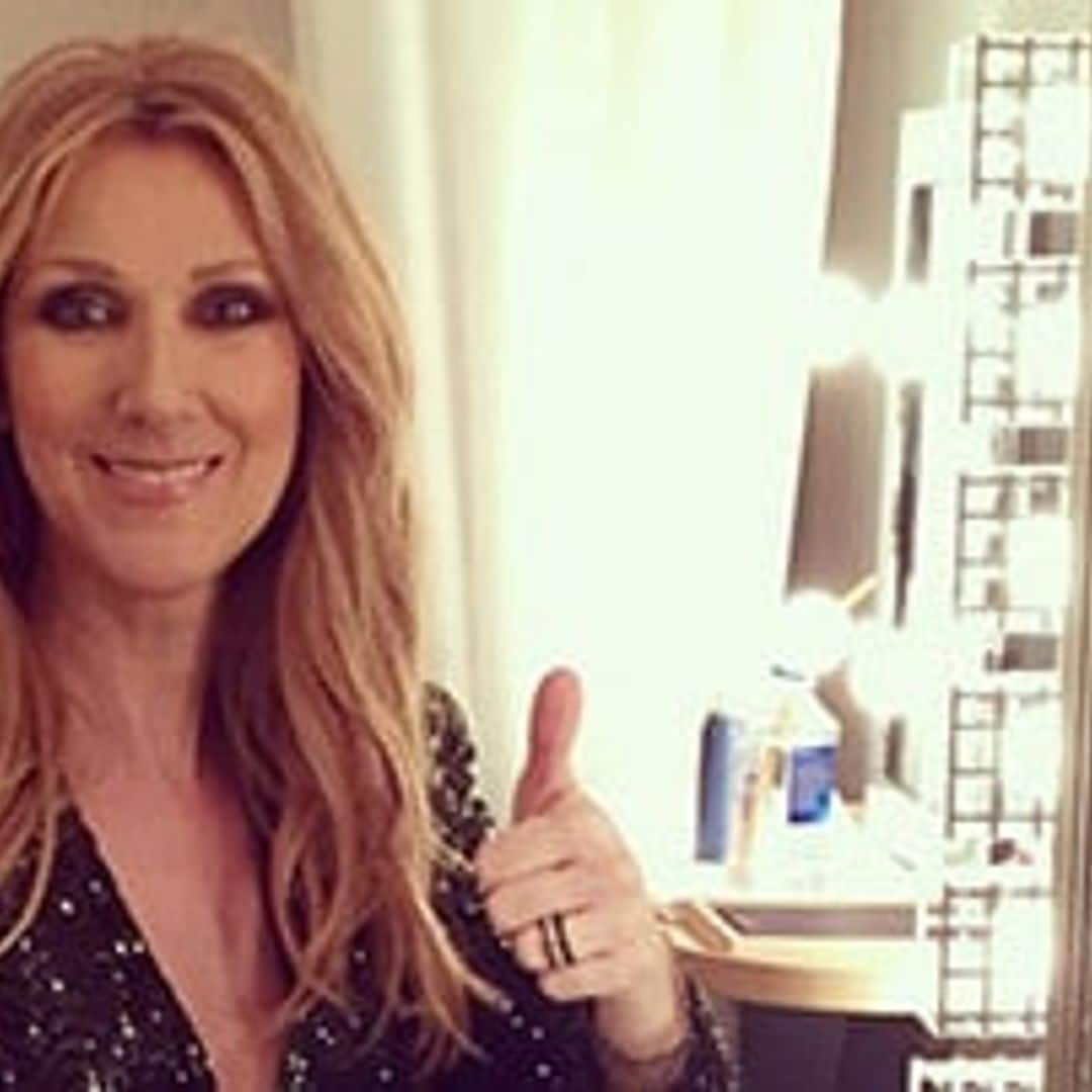 Celine Dion thanks her supporters: 'My fans give me the energy to go on'