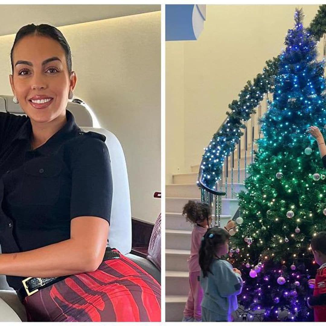 Georgina Rodriguez and her kids start Christmas early