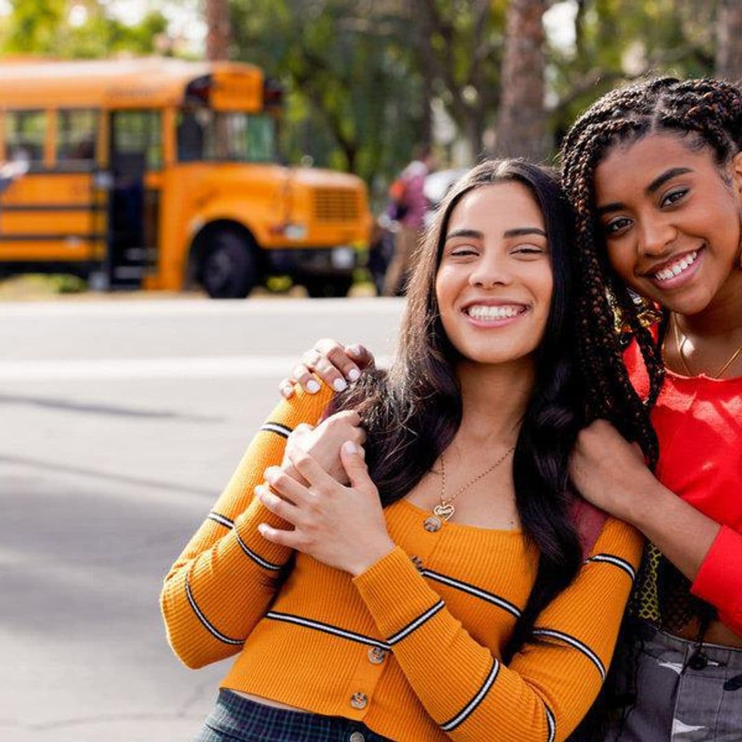 Meet the reinvented ‘Saved By the Bell’ leading Latinx ladies, Haskiri Velazquez, and Alycia Pascual-Peña